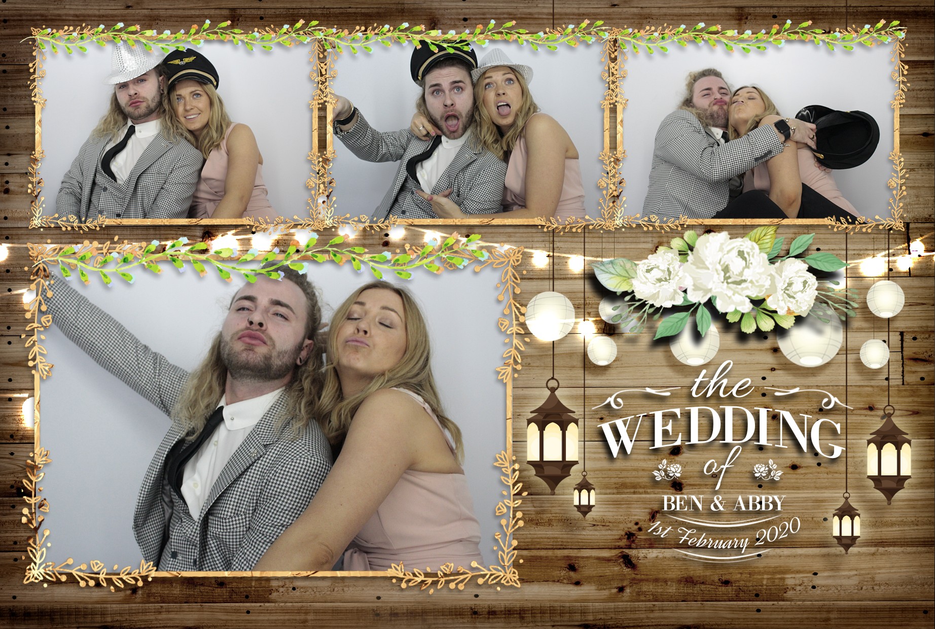 Ben & Abby’s Wedding  | View more photos from the event at gallery.myphotoboothexperience.co.uk/u/MyPhotoBoothExperienceLtd/Ben-Abby’s-Wedding